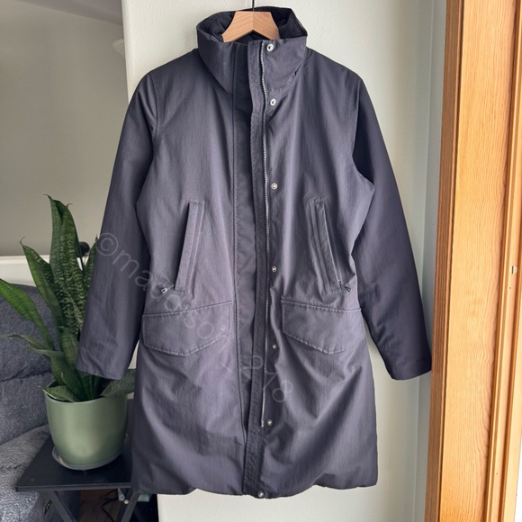 Patagonia City Storm Parka Black Small 700-fill Down Insulation Windproof S - Picture 12 of 15
